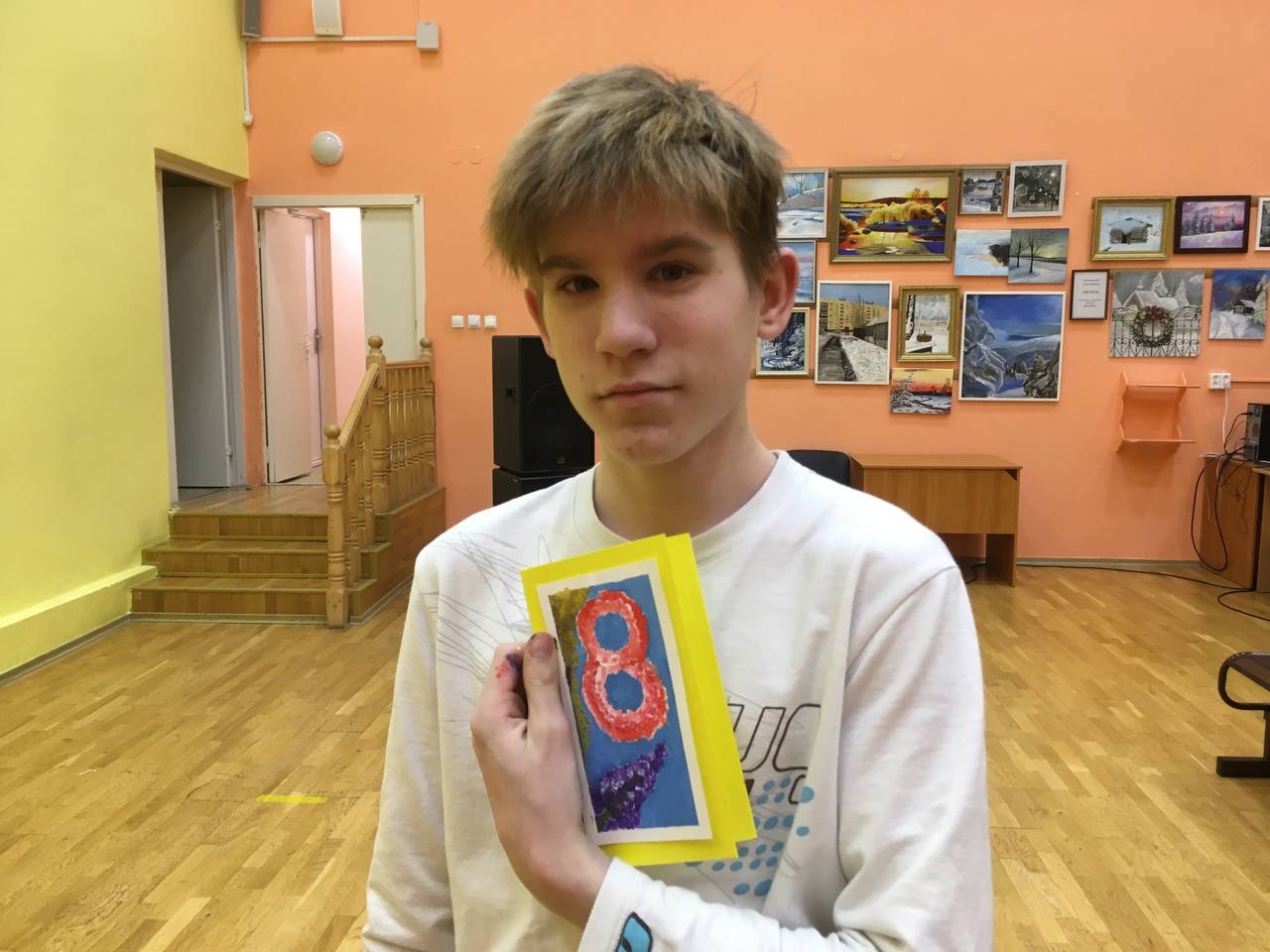  Акция «Вам, любимые!» со старшими ребятами