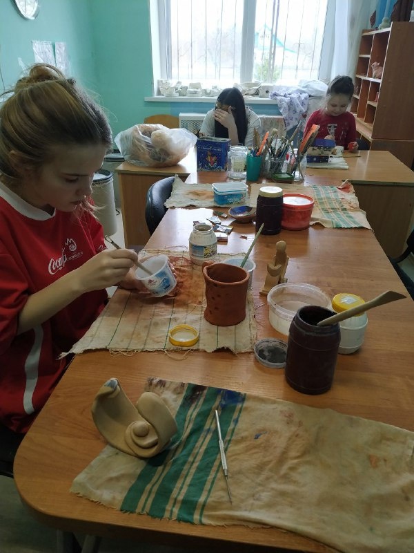 Занятия в различных кружках