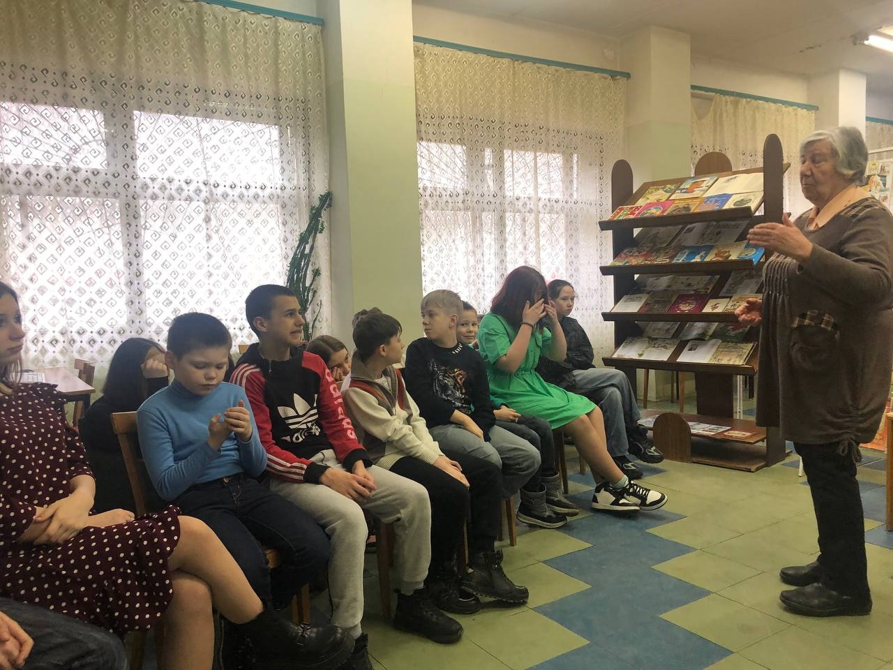 Поход в Никольскую городскую библиотеку.
