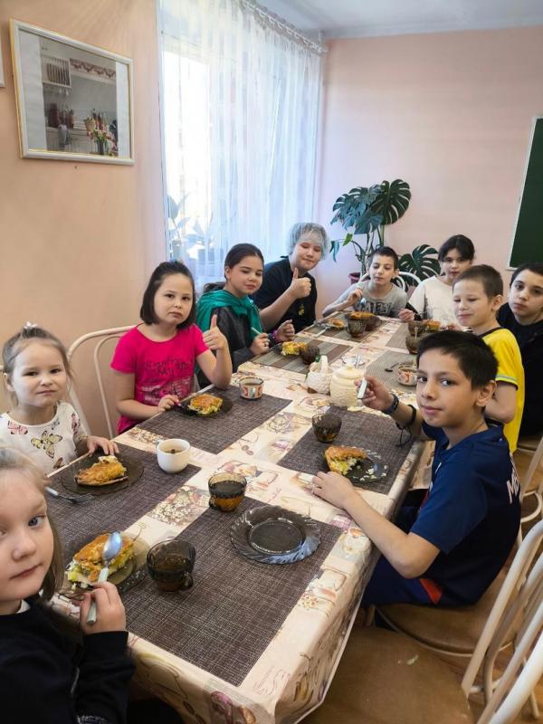  В Никольском ресурсном центре на занятиях по кулинарии царила атмосфера настоящего гастрономического праздника!