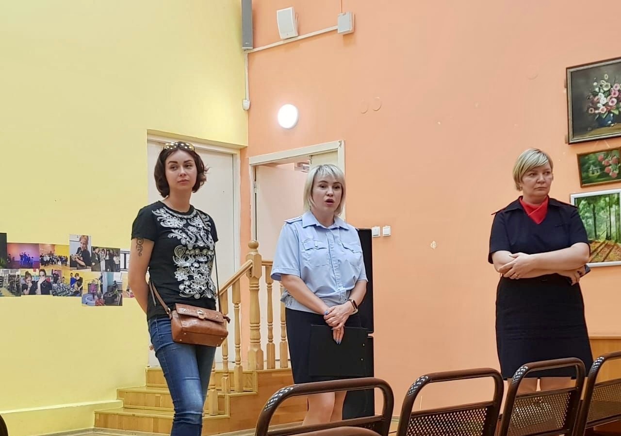 Сегодня в Никольском ресурсном центре состоялось профилактическое мероприятие