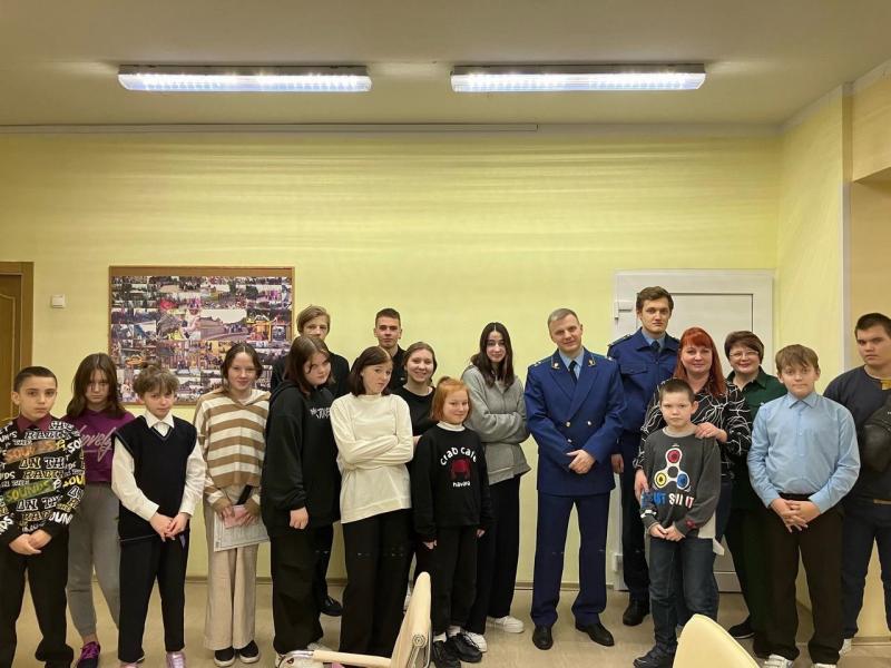 У нас в гостях представители Тосненской городской прокураторы 