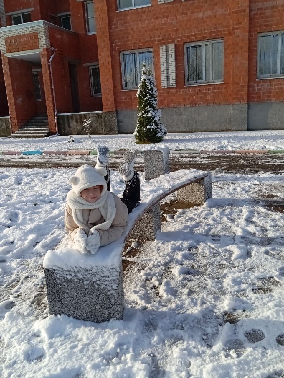 Вот он, первый снег! 