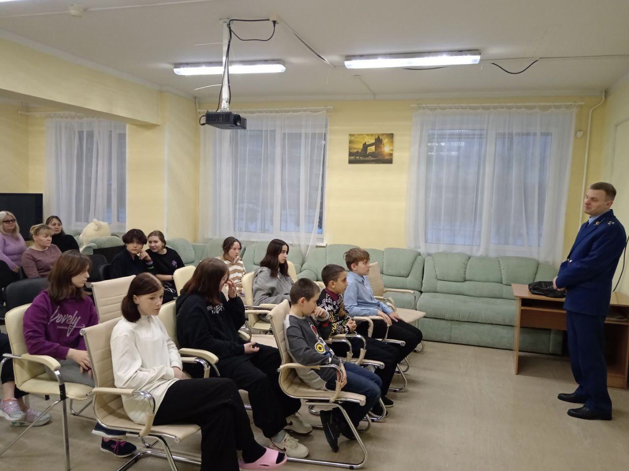 У нас в гостях представители Тосненской городской прокураторы 