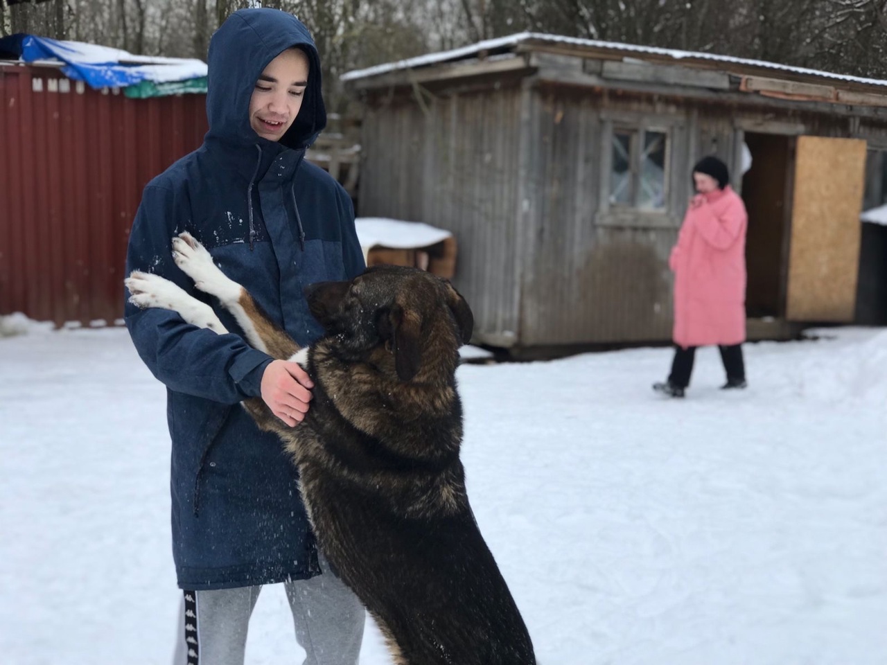Посещение приюта "Мухтар"