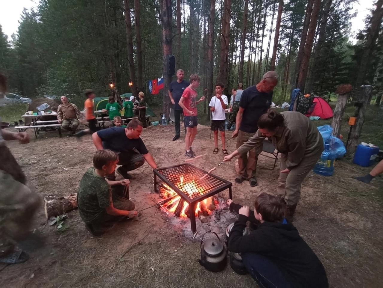 Поисковый отряд "Витязь" Никольского ресурсного центра.