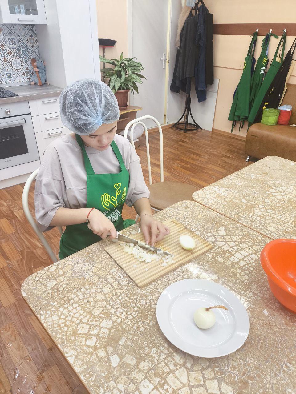 На кулинарном занятии царила атмосфера настоящего творчества и кулинарных открытий! 