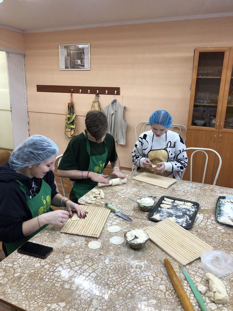 Новости с занятий по кулинарии.
