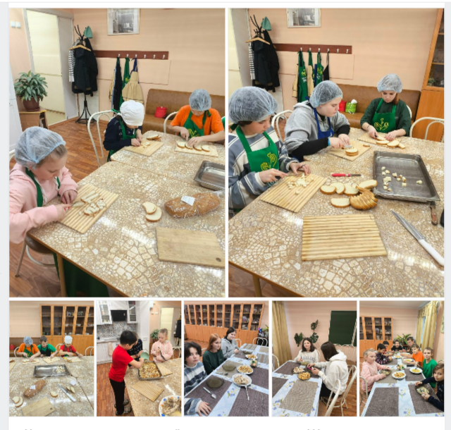 Наши юные повара с головой окунулись в кулинарию! 