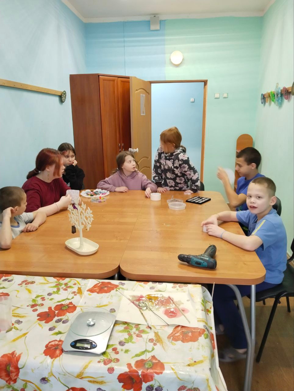 Занятия в различных кружках