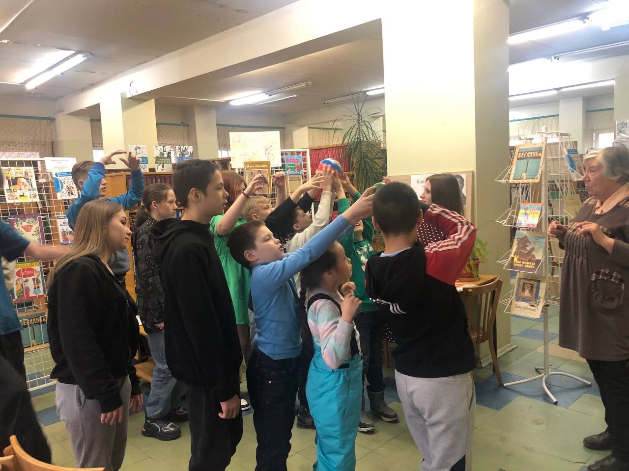 Поход в Никольскую городскую библиотеку.