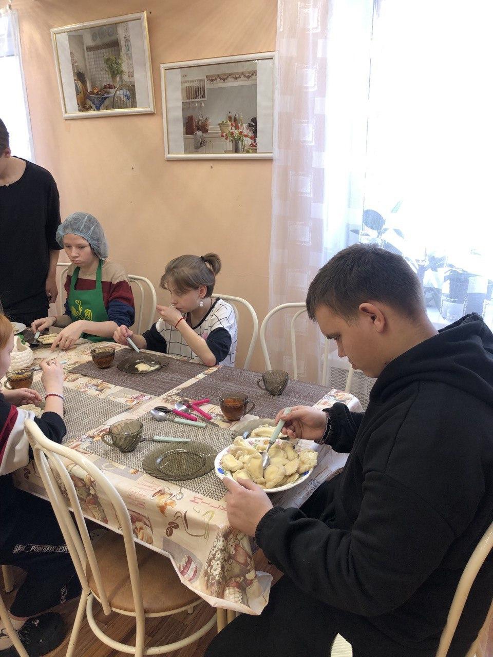 Новости с занятий по кулинарии.