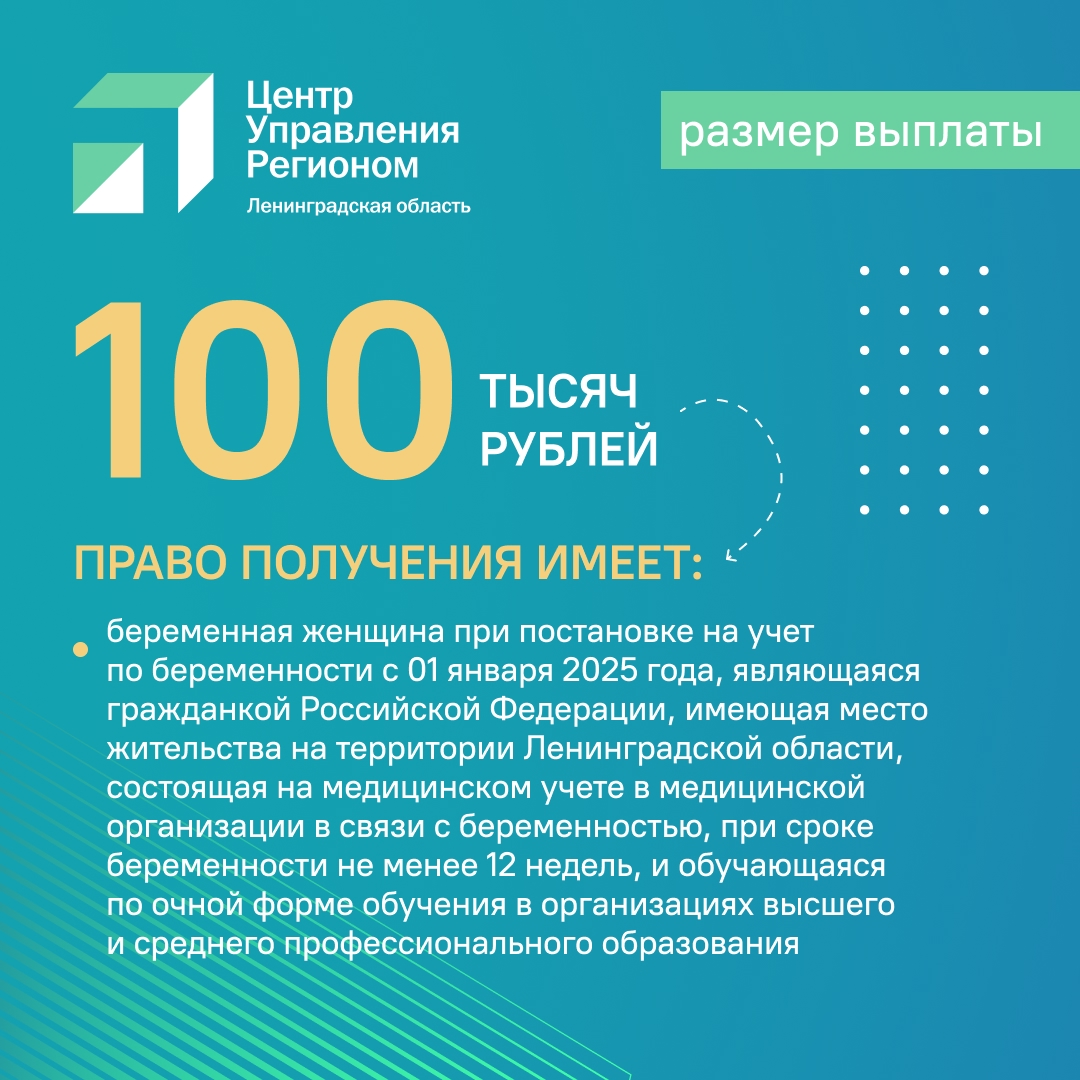 В Ленинградской области действуют меры социальной поддержки семей — как федеральные, так и региональные. 