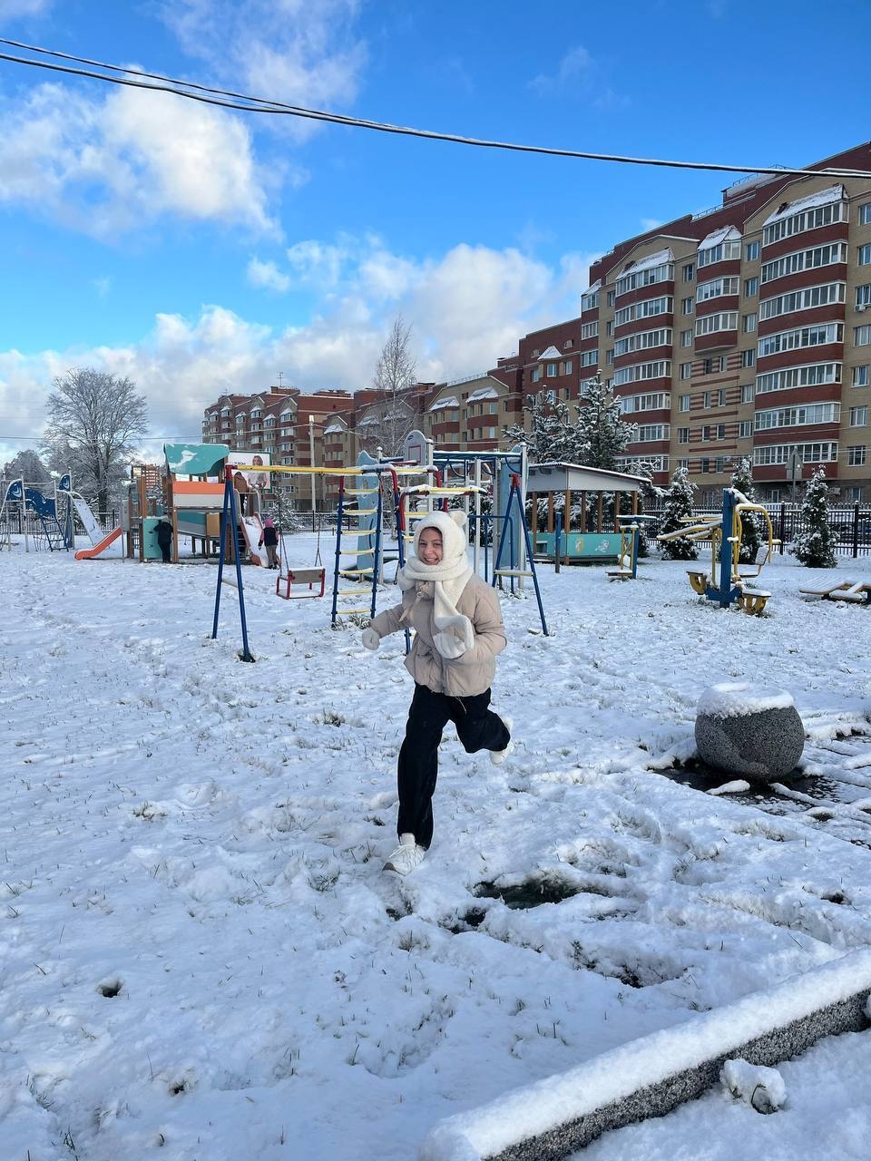 Вот он, первый снег! 