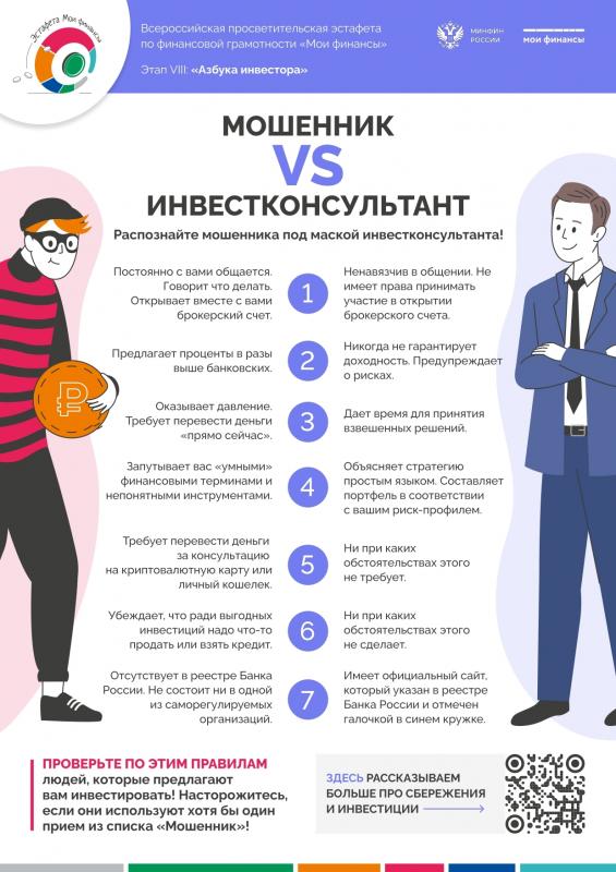 Внимание! Всероссийская просветительская эстафета «Мои финансы» переходит на новый этап — «Азбука инвестора».