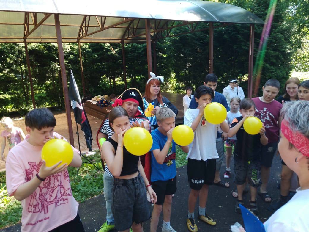 "Пиратское приключение" в ФГБУ "ДТС Пушкинский".