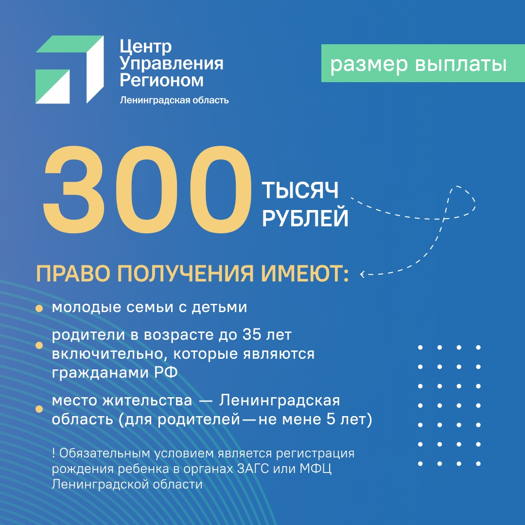 В Ленинградской области действуют меры социальной поддержки семей — как федеральные, так и региональные. 