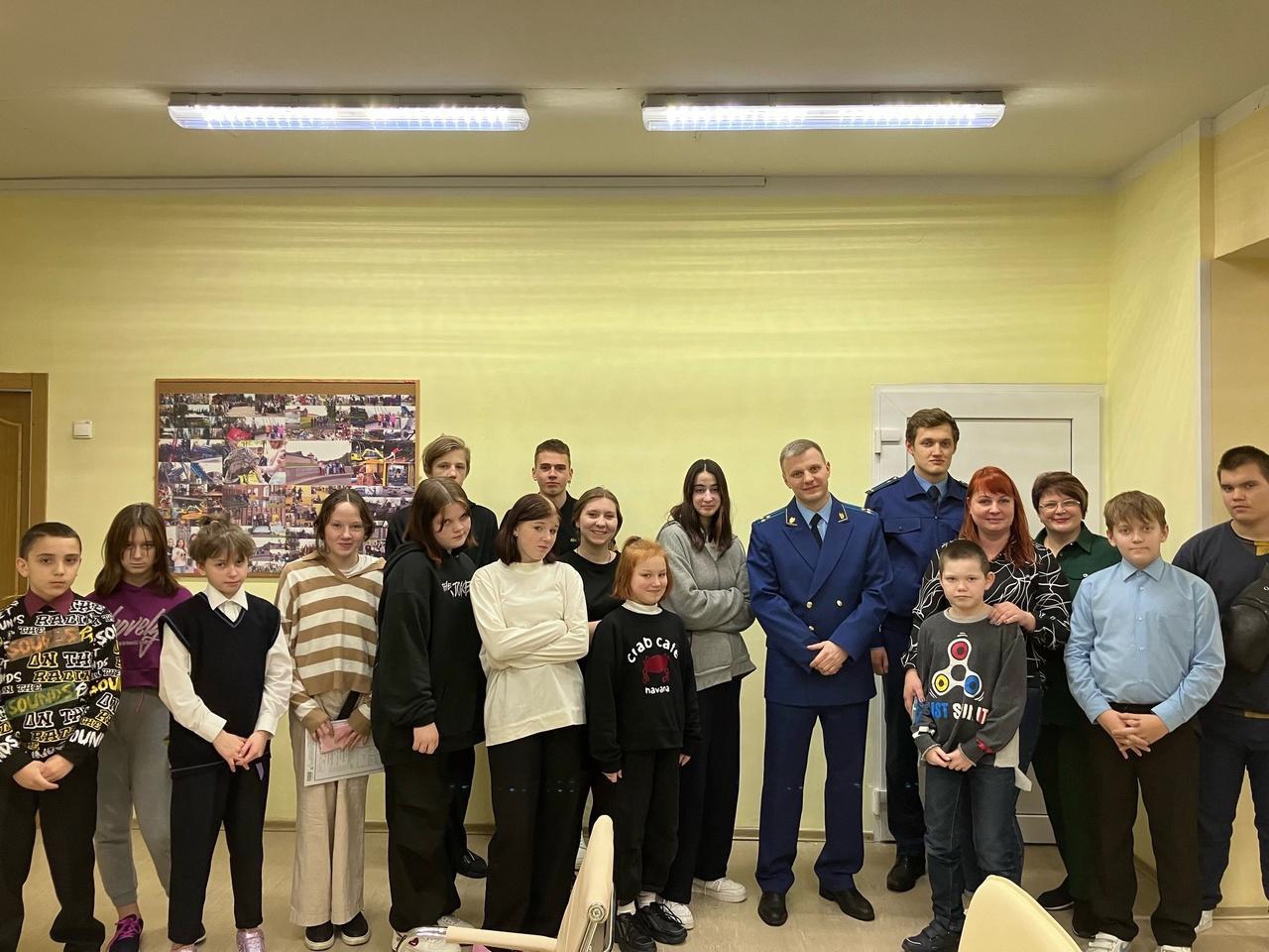 У нас в гостях представители Тосненской городской прокураторы У нас в гостях представители Тосненской городской прокураторы