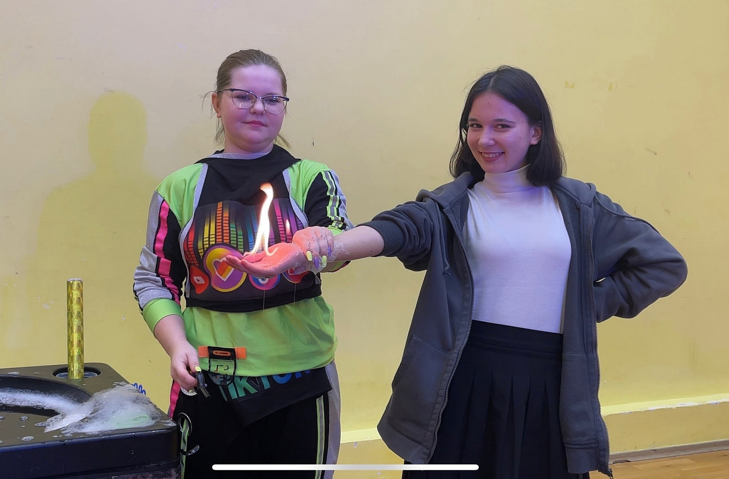 Огненное шоу от БФ "Помощь детям"