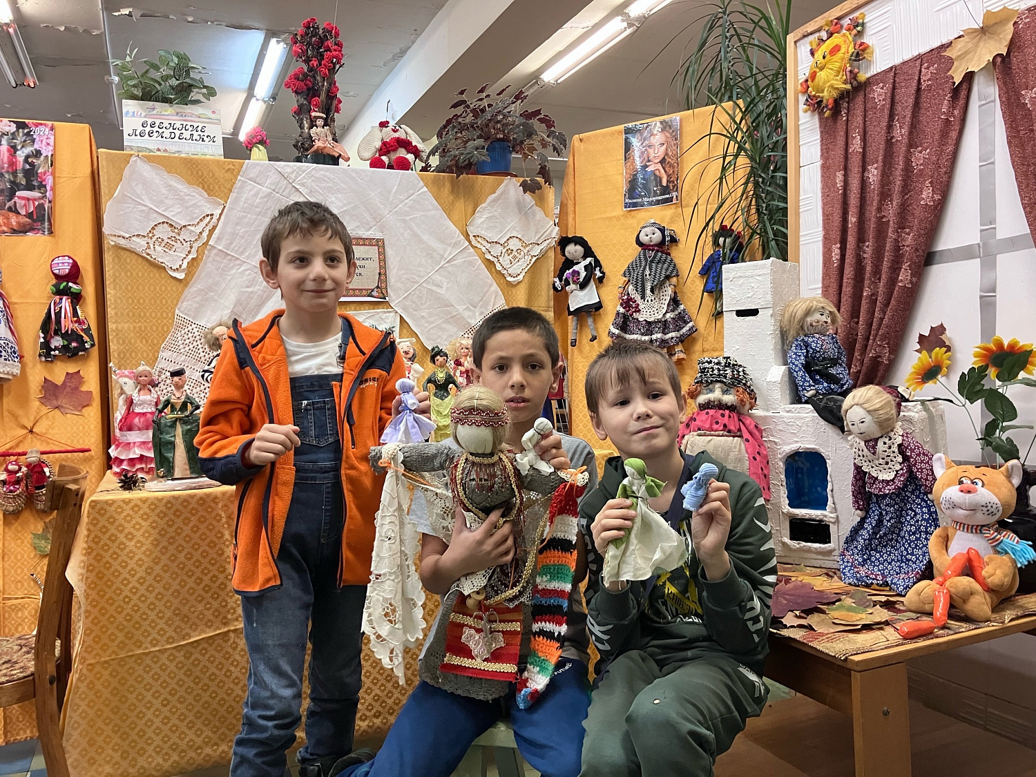 Мастер-класс в Никольской библиотеке.