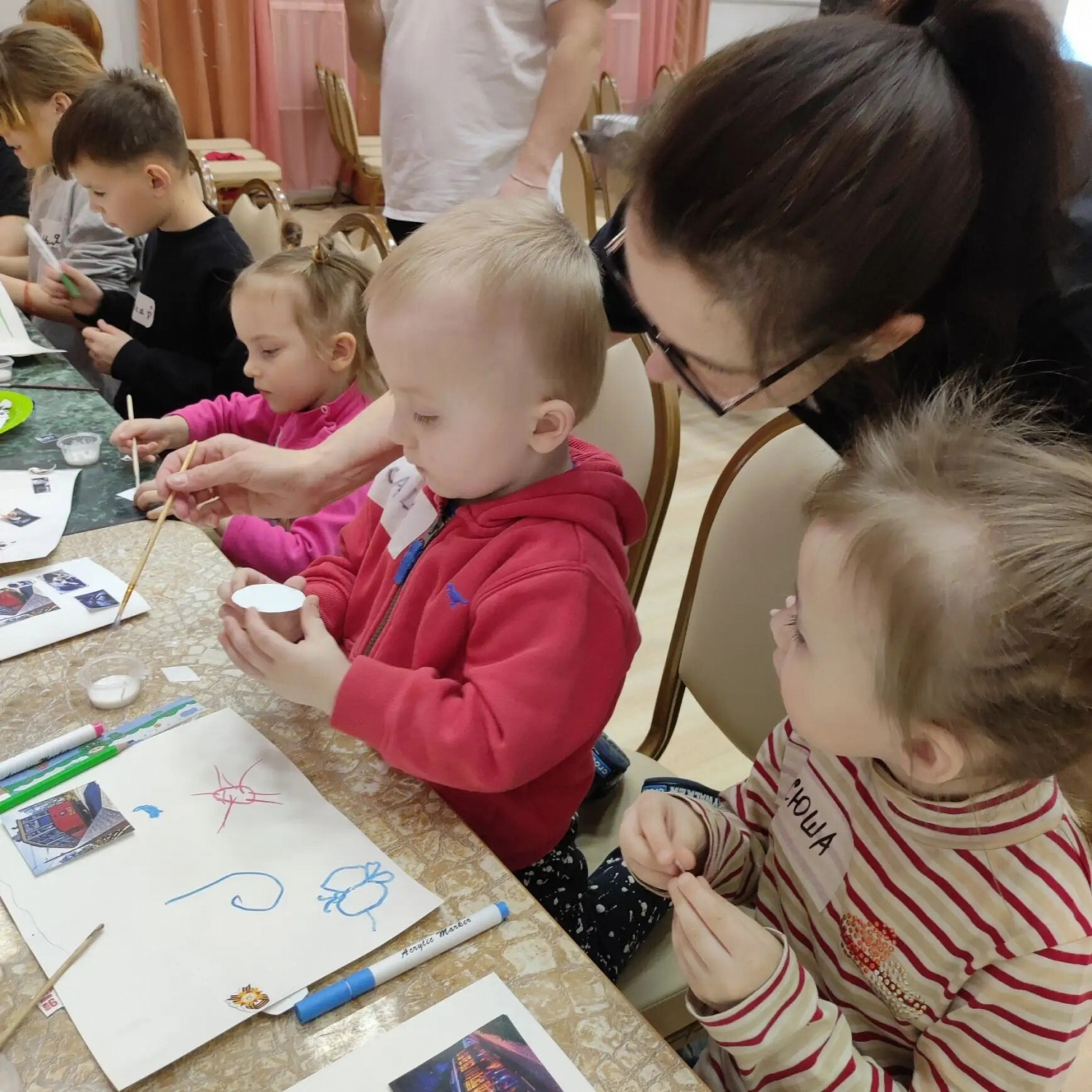 К нам приехали волонтёры АНО «Центр социальной поддержки и добровольчества «Созидатели» с очень интересным и необычным профориентационным занятием «Водитель трамвая».