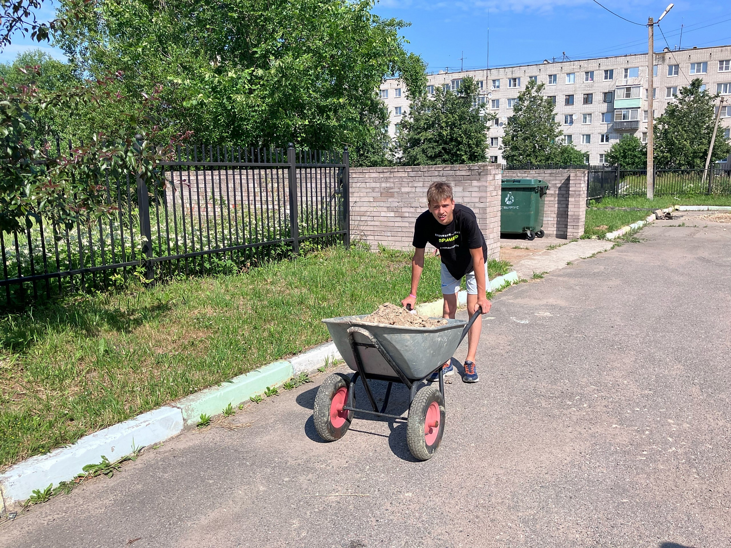 "Трудовой десант".